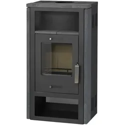 accente Kaminofen »Aldebaran«, grau, Granitstein, 7 kW