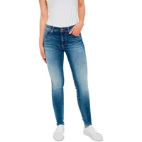 Vero Moda Lux Slim Jeans Medium Blue Denim L