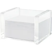 Wedo Zettelbox Cristallic Acryl transparent 500 St.