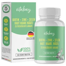 Biotin Zink Selen Haut