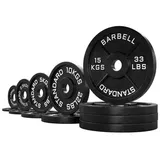 ATLETICA Hantelscheiben ATLETICA Iron Plates Set, 97,5 kg ∣ Gusseisen ∣ 50 mm