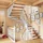 DOLLE Geschosstreppe Estoril 1/4-gewendelt 252-280 cm Holz