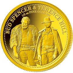 170 Jahre Terence Hill & Bud Spencer – der Premium Münzen-Satz aus reinstem Gold und Silber!