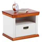 OTTO home Nachtschrank Madrid 52 x 37 x 40 cm Weiß