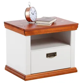 OTTO home Nachtschrank Madrid 52 x 37 x 40 cm Weiß