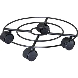 Wagner System GmbH Wagner Pflanzenroller Draht GH 0943 Schwarz Matt Ø 30 cm