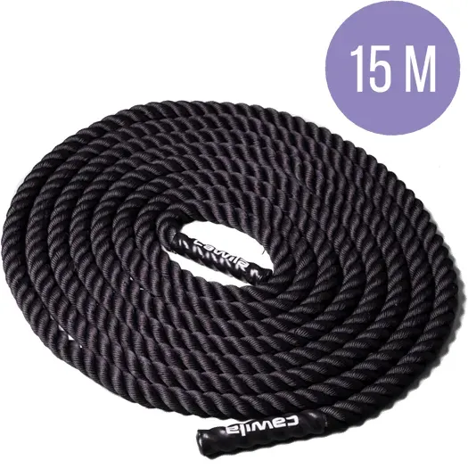 Cawila GYM ROPE | Battlerope | 15m Schwarz