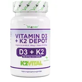 Vit4ever Vitamin D3 20.000 I.E. + Vitamin K2 200mcg, 100 Tabletten