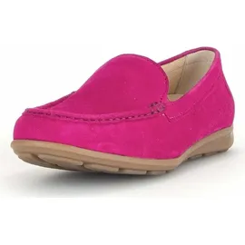 Gabor Comfort Schuhe Mokassins Wildleder Gummizug Komfort