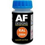 Alex Flittner Designs Lackstift RAL 2004 REINORANGE matt 50ml schnelltrocknend Acryl