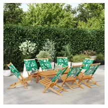 vidaXL Gartenstuhl 48 x 94 x 20 cm grün 8 St.