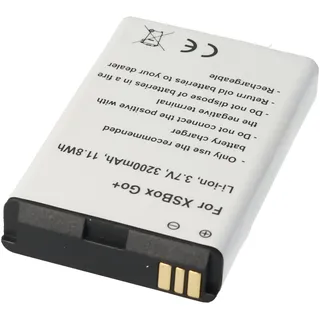 AccuCell Akku passend für WLAN Hotspot 4G Systems XSBox GO+, Li-Ion, 3,7V, 3200mAh, 11,8Wh