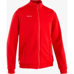 Damen/Herren Fußball Trainingsjacke - Essential rot S