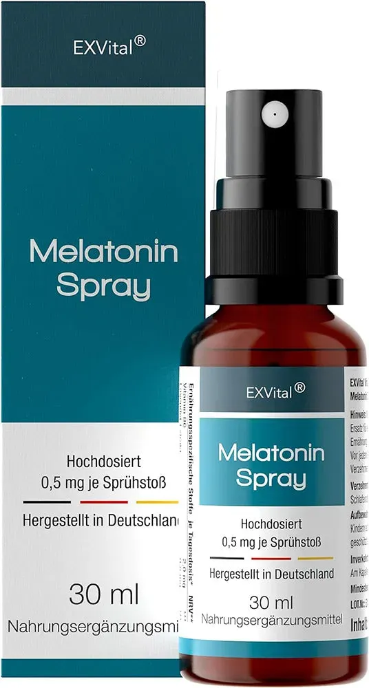 Melatonin Schlafspray 30 ml Sprühflasche hochdosiert