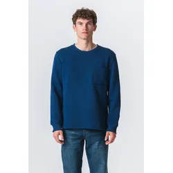 Taschen -Sweatshirt Regular Passform - Marine - Mann - TeeShoppen