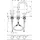Hansgrohe One 3-Loch Waschtischarmatur Brushed Nickel