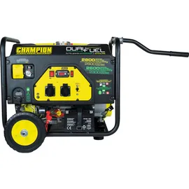 Champion Power Equipment Stromaggregat Benzin+Gas 2800 Watt, tragbarer Generator