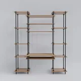 ar shelving Deco Set 185 x 151 x 35 5 cm
