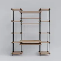 ar shelving Deco Set 185 x 151 x 35 5 cm