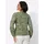 CREATION L Strickjacke in ecru-khaki-gemustert | Gr.: 46