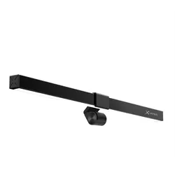 XLayer LED Monitor Lampe Warm- und Kaltweiß, Dimmbar 6,5W Schwarz