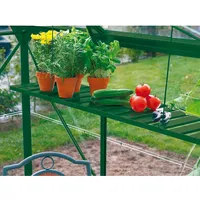 Vitavia Aluregal 120 x 31 cm Grün abklappbar