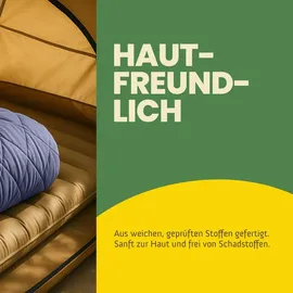 bc-agentur Reise Bettenset 2tlg - Lavendel / (135x200cm / 40x80cm)