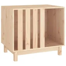 vidaXL Hundehütte 70 x 50 x 62 cm Holz Braun