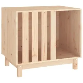 vidaXL Hundehütte 70 x 50 x 62 cm Holz Braun
