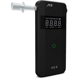 ACE A Alkotester - digitaler Alkohol-/Promilletester - Alkoholtester mit elektrochemischem Sensor und 1-Knopf-Bedienung, Schwarz