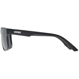 Uvex Poise P Sonnenbrille black matt smoke cat. 3 - Polavision Smoke/CAT3