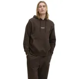 JACK & JONES Hoodie Delicioso Braun M