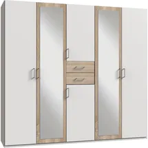 WIMEX Drehtürenschrank Diver 225 x 207 x 58 cm Weiß