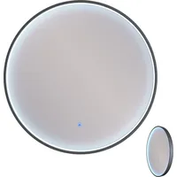 Planetmöbel Spiegel VELUNA rund 60 cm, Rahmen mit LED-Beleuchtung