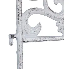 Relaxdays Beetzaun, 10er Set, Gusseisen, HxB: 27 cm,