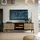 komodee Laval Lowboard 154x56x39 cm Schwarz/Eiche Wotan Metall/MDF/Spanplatte