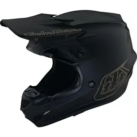 Troy Lee Designs GP Mono Jugend Motocross Helm, schwarz, Größe M)