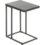 Dehner Beistelltisch Noah, ca. 56 x 43 x 30.5 cm, Metall, grau