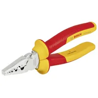 Bosch Professional Vde-isolierte Crimpzange 180 Mm - Red /