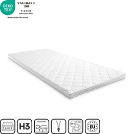 matratzen discount Topper 80 x 200 cm, Höhe 6 cm, Härtegrad H3