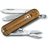 Victorinox Classic SD, 7 Funktionen, kleines Taschenmesser, Chocolate Fugde