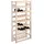 Zeller Weinregal 54 Flaschen 0 x 0 x 0 cm Beige