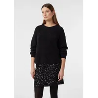 Comma, Strickpullover, schwarz, 36
