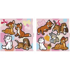 KOMAR Wandtattoo - Playful Kindergarten - Größe 30 x 30 cm, 2 Bogen - Wandsticker, Kinderzimmer