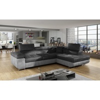 yourhouse24 Ecksofa ANTON L-form Schlafsofa Wohnlandschaft Links Rechts Couch Bettkasten