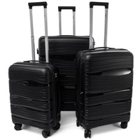 nm_trade Koffer Reisekoffer Hartschalenkoffer Trolley aus Polypropylen L XL XXL