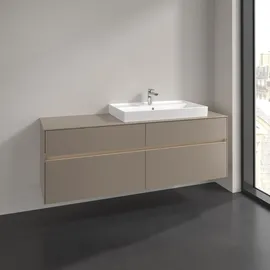 Villeroy & Boch Waschtischunterschrank 160 x 54,8 x 50 cm Taupe