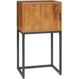 Homcom Konsolentisch mit Schrank, im Industriedesign, Beistelltisch für Eingang, Wohnzimmer, Wohnzimmertische, Konsolentische