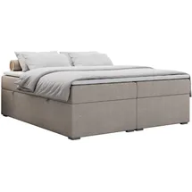 MKS Boxbett 160 x 200 cm H4 Beige