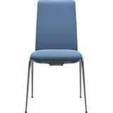 Stressless® Polsterstuhl Laurel, Low Back, Größe M, mit Beinen aus Stahl in Chrom glänzend grün